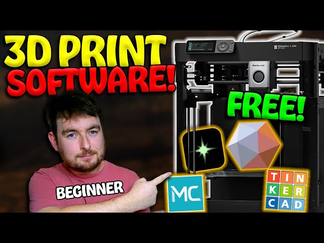 FREE 3D Printing Programs Every Beginner NEEDS