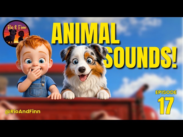 Beep Beep! Farm Truck Adventure | Sing-A-Long and Learn with Rio & Finn | Learning for Toddlers