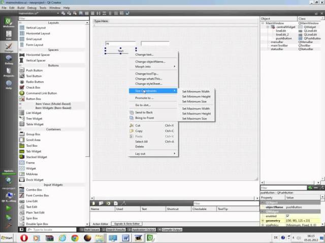 QT Creator tutorial easy way to understand input output