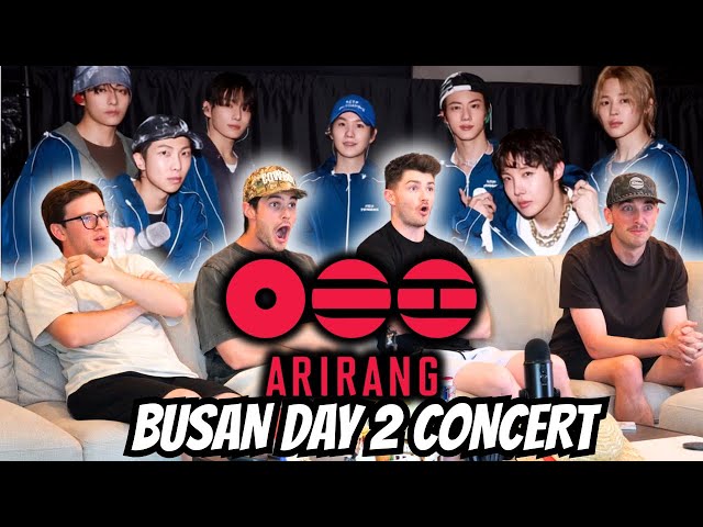 Americans FIRST Official BTS Concert Busan Day 2 REACTION
