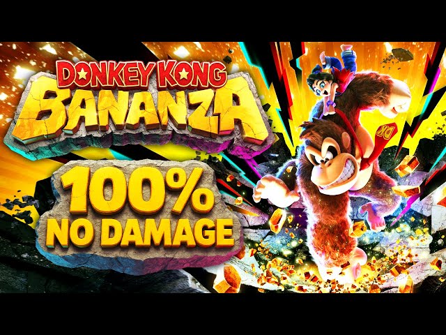 Donkey Kong Bananza – Full Game Walkthrough | 100% No Damage Gameplay