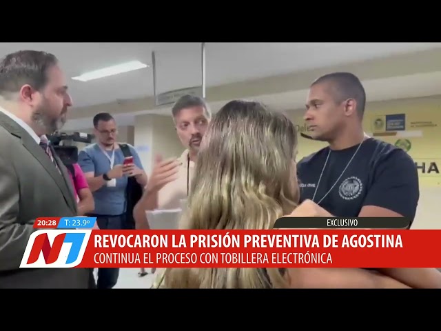 Mariano Páez, Agostina's father, was interviewed by Noticiero 7