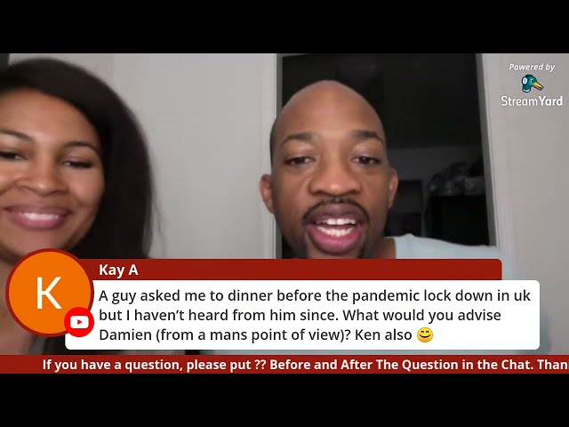 I have not heard from him [Cracking the Man Code] | Damien and Kenady