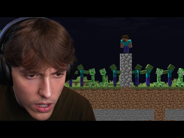 I Tried Beating 2D Minecraft