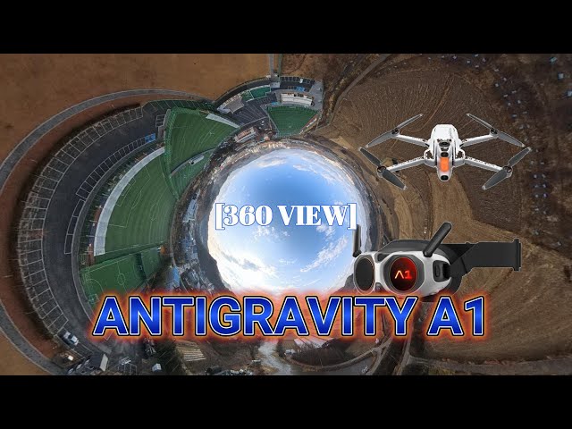 03 진주 문산스포츠파크 시험비행 360도 영상 #antigravity #a1 #360video #360vr #360camera #insta360 #insta360x5