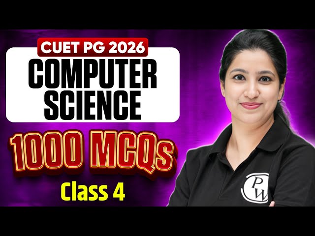 CUET PG Computer Science 2026 | Most Expected Questions - 4 | CUET PG Computer Science 1000 MCQs |PW