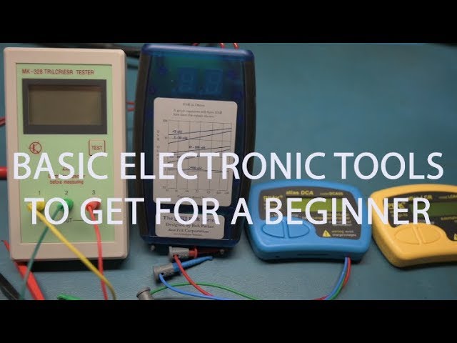 Basic Electronics Tools For A Beginner.