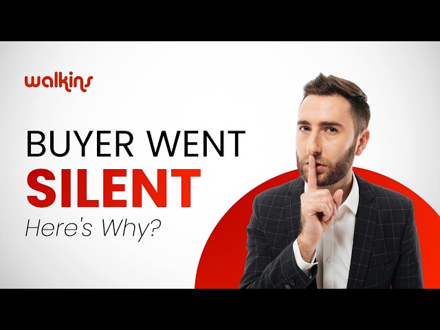 Why Buyers Stop Replying And It's Usually Not Price
