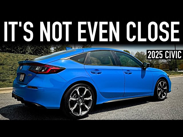 The 2025 Honda Civic Hybrid Hatch is DESTROYING Competitors