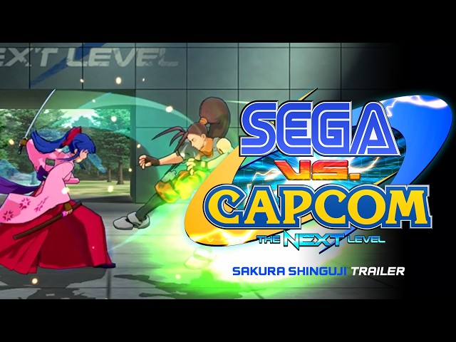 SEGA vs CAPCOM: The Next Level - SAKURA SHINGUJI Trailer