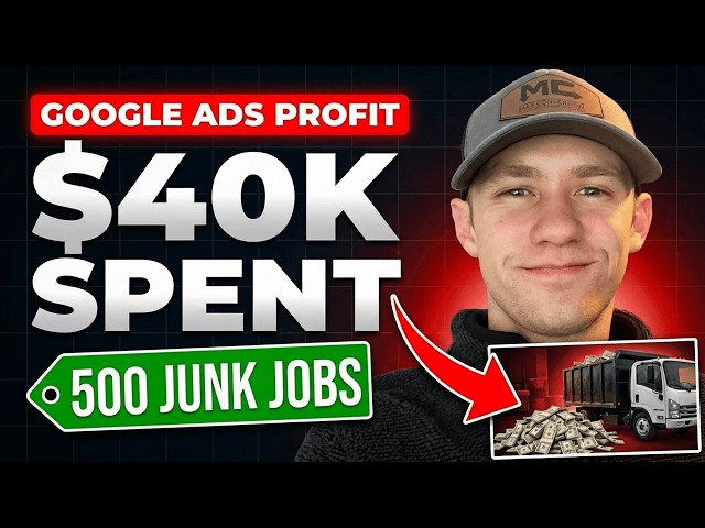 959 Conversions: Our $40,000 Junk Removal Ads Breakdown