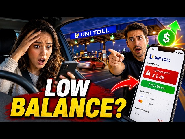 How to add money to your Uni Toll account online