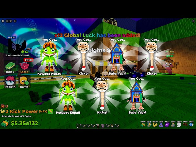 i Got Many Eternal in One Kick - Maximum Lucky - Kick a Lucky Block