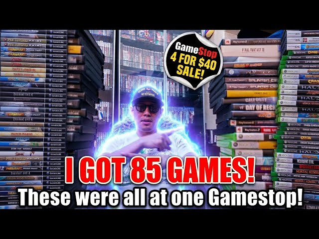 This Gamestop Had All These Games ! (Video Game pickups) 