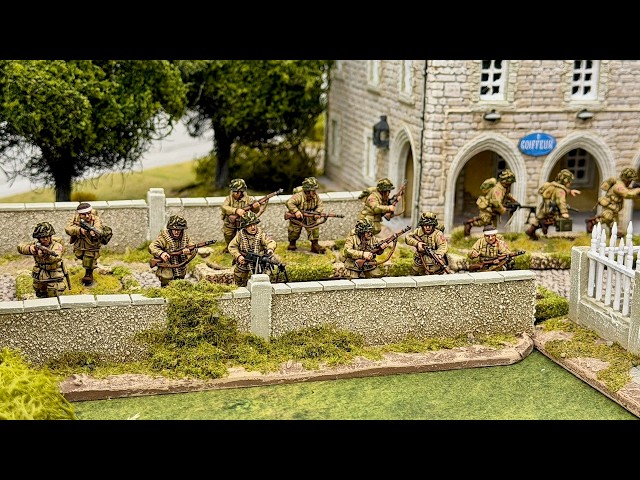 Bolt Action Battle Report The attack at La Fearnaville