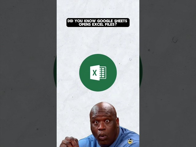 How to open Excel in Google Sheets