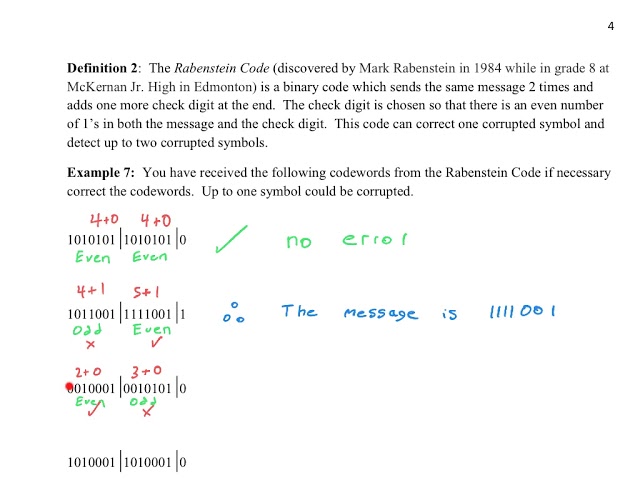 The Hamming Code - Binary Codes