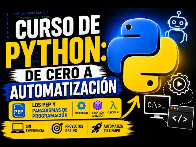 Curso de Python: De Cero a Automatización #7 | Los PEP y Paradigmas de Programación| 2026