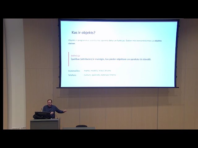 RTU lekcija Datu struktūras: Objektorientētās programmēšanas pamati Python