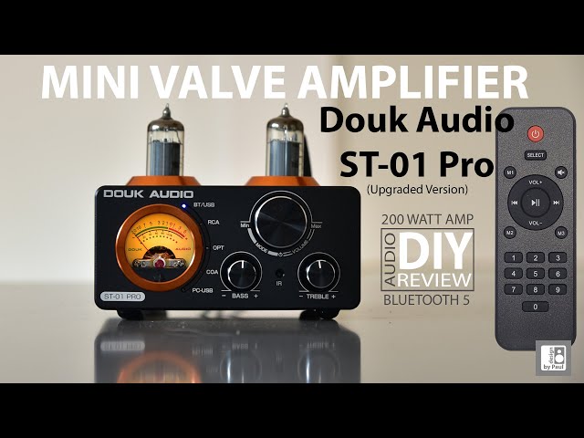 Douk Audio ST-01 PRO Mini Valve Amplifier - REVIEWED and TESTED. 200W MAX POWER