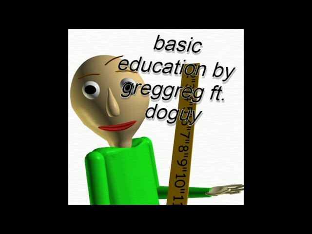 BASIC EDUCATION - A Baldi FNF Concept (ft. @doguy9551 )