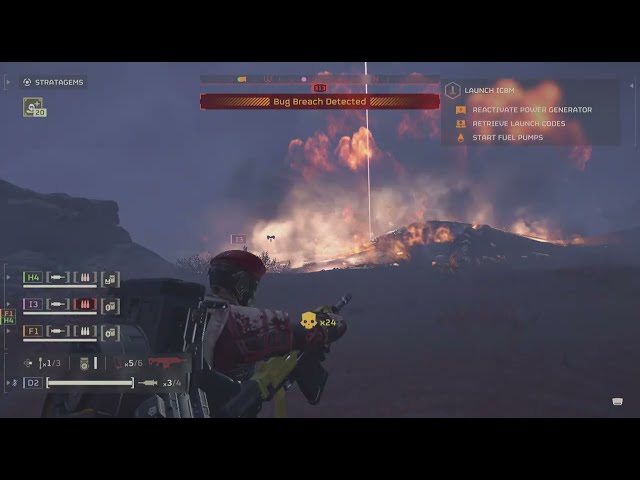 HELLDIVERS 2 Launch ICBM Python Commando