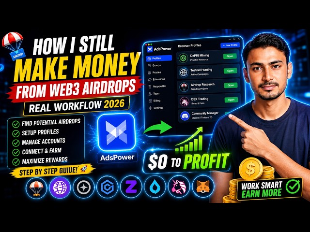 How I Still Make Money from Web3 Airdrops (Real Workflow)