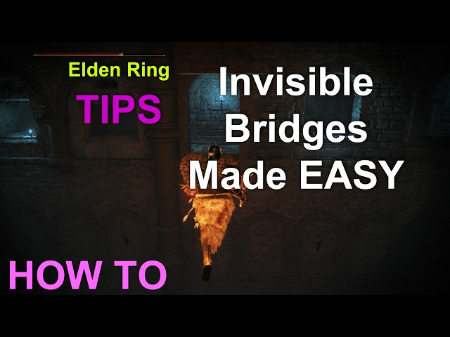 Elden Ring Invisible Bridges EASY Navigation at Hidden Path to the Haligtree