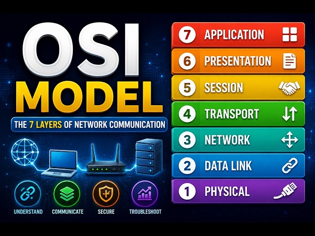 CCNA Day 3 OSI Model #ccna #networking #networkengineer #clouds #devops #automation