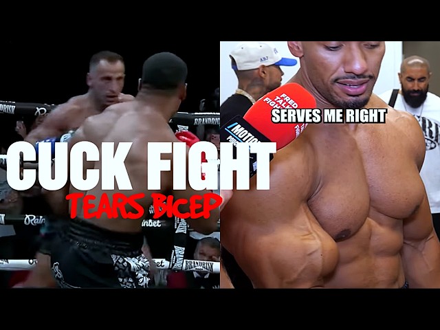 Larry Wheels Torn Bicep In Cuck Fight