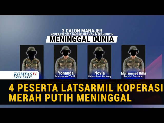 4 Merah Putih Village Cooperative Manager Candidates Die, Families Demand Accountability