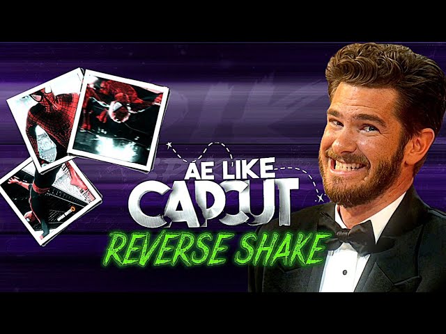 AE Like Capcut Reverse Hard Shake Tutorial 