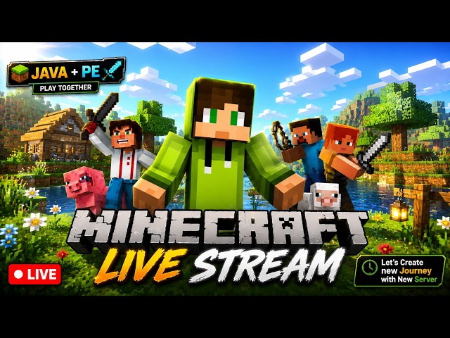🔴 Let's Create New Journey with New server | GAmeOn 🔥