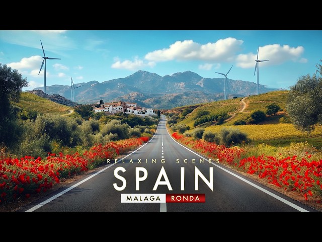 One Incredible Drive Through Spain 🇪🇸 | Malaga to Ronda Driving Tour 4K