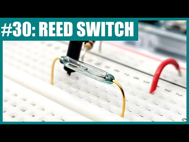 How to Use a Reed Switch with Arduino (Lesson #30)