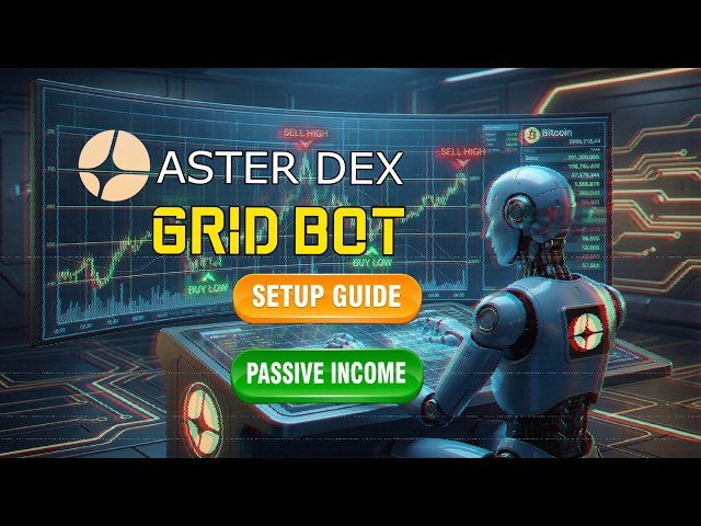 How to Setup Aster DEX Grid Trading Bot Strategy – Crypto Passive Income Tutorial