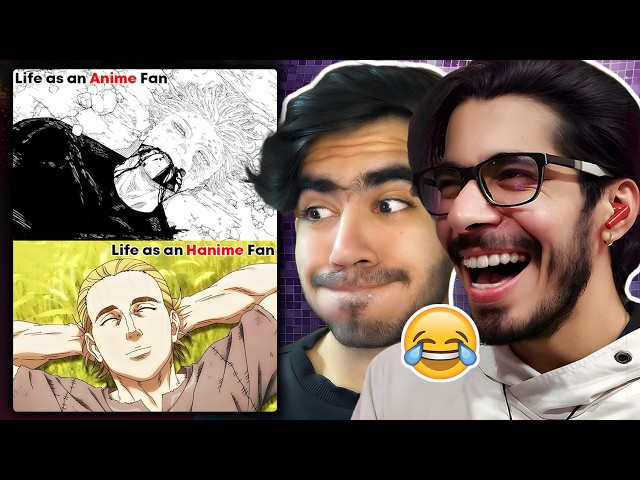 Anime Fan Vs H***** Fan (Anime Memes 😆)