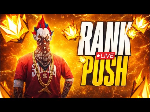 🔴 FREE FIRE LIVE STREAM 🔥 | RANK PUSH + OP GAMEPLAY | Free fire Gaming 😱