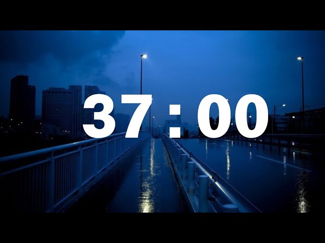 37 minutes timer | Silent timer