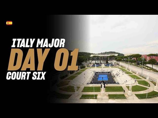 BNL Italy Premier Padel Major 🇮🇹: Court 6