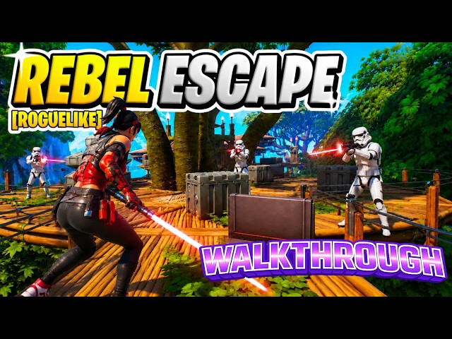 Full Walkthrough Rebel Escape [Roguelike]