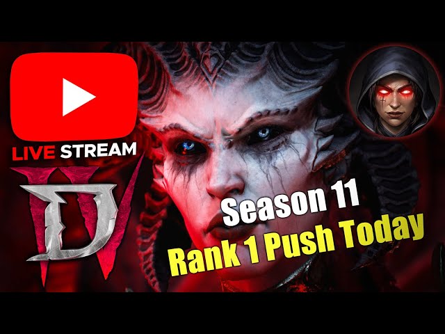 Diablo 4 Season 11 - Tower & Leaderboards #1 Pushes!
