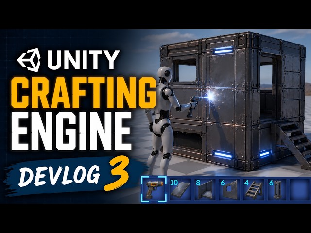 Unity Crafting Engine Devlog  3