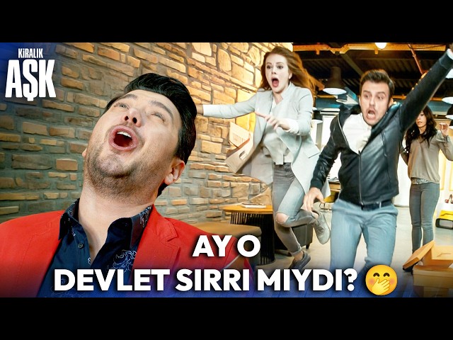 Koriş Defne ve Ömer Evliliğini Ofise İlan Etti 😍 | Kiralık Aşk