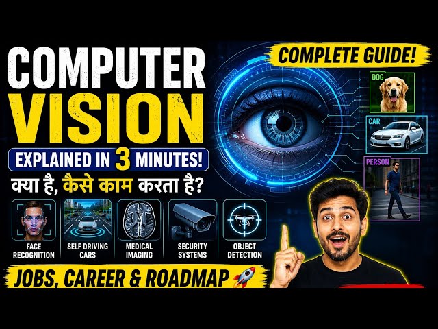 Become a Computer Vision Engineer | Complete Roadmap for Beginners | Hindi