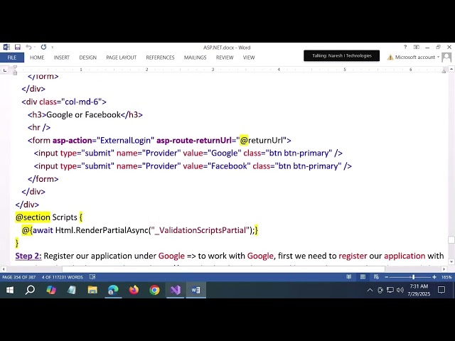 Customizing ASP.NET Core Identity | Extend User Model & Add Email Verification Part3 (29-07-2025)
