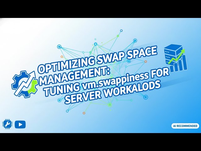 Linux Swap Optimization Explained | vm.swappiness Tuning for High-Performance Servers