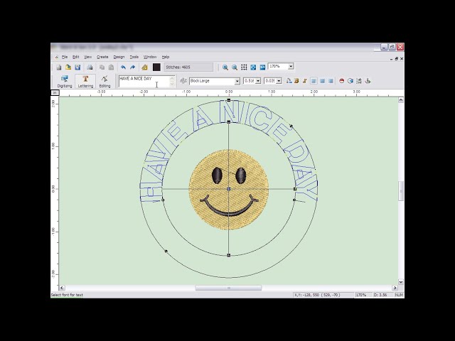 Stitch and Sew (SnS) embroidery software Tutorials Lesson 22 - Edit Texts