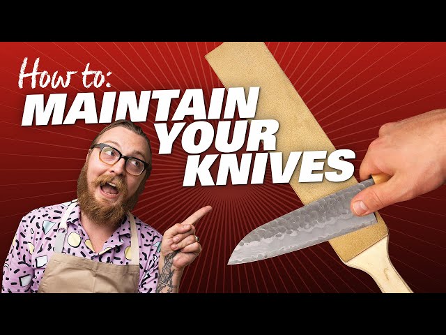 Keep Your Knife Sharp Longer with a Leather Strop