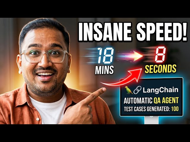 From 18 Mins to 8 Seconds: Automating Test Cases with LangChain